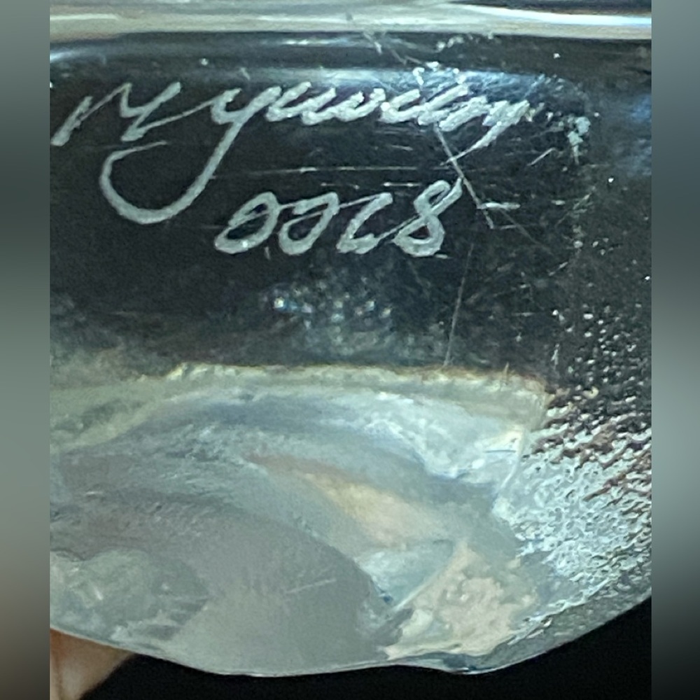 Mats  Jonasson Swedish Crystal Chipmunk Paperweight - Picture 7 of 8